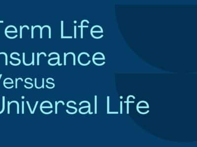 term life insurance vs universal life